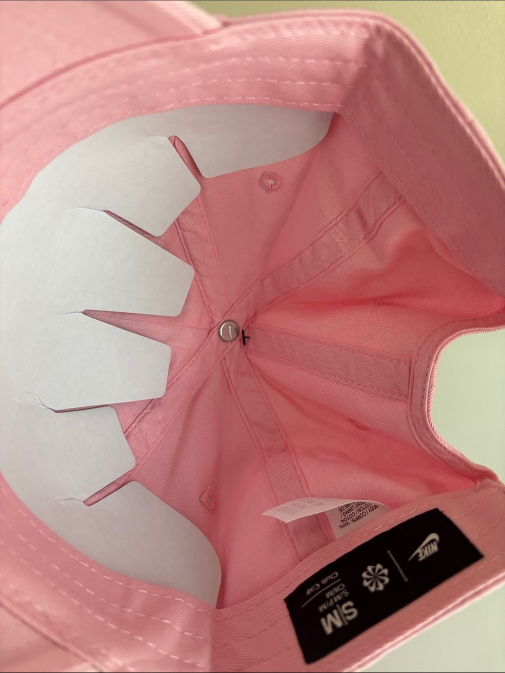 Nike Pink Or Cream Baseball Caps. Pick ONE UNISEX - Picture 6 of 16